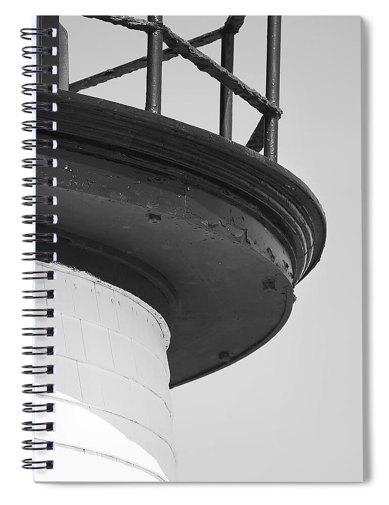 Brant Point Spiral Notebook featuring the photograph Brant Point Lighthouse by Charles Harden