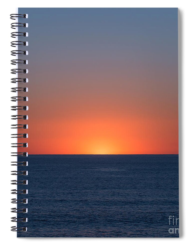 Calm Spiral Notebook featuring the photograph Breathe by Ana V Ramirez
