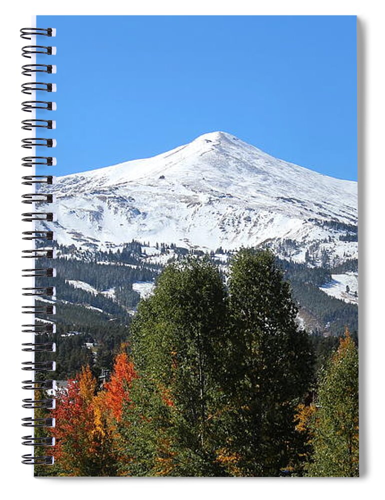 Breckenridge Colorado Spiral Notebook featuring the photograph Breckenridge Colorado by Fiona Kennard