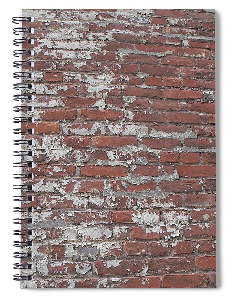 Bay City Spiral Notebook featuring the photograph Bricks by Erick Schmidt