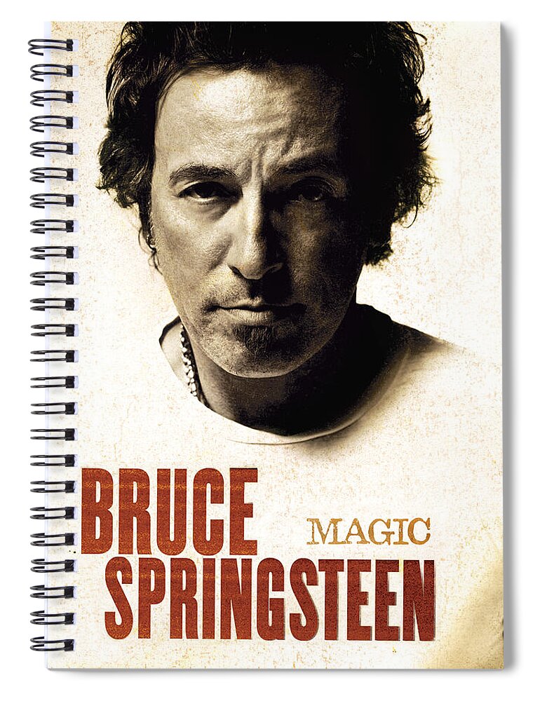 Test Spiral Notebook featuring the photograph Bruce by Bruce
