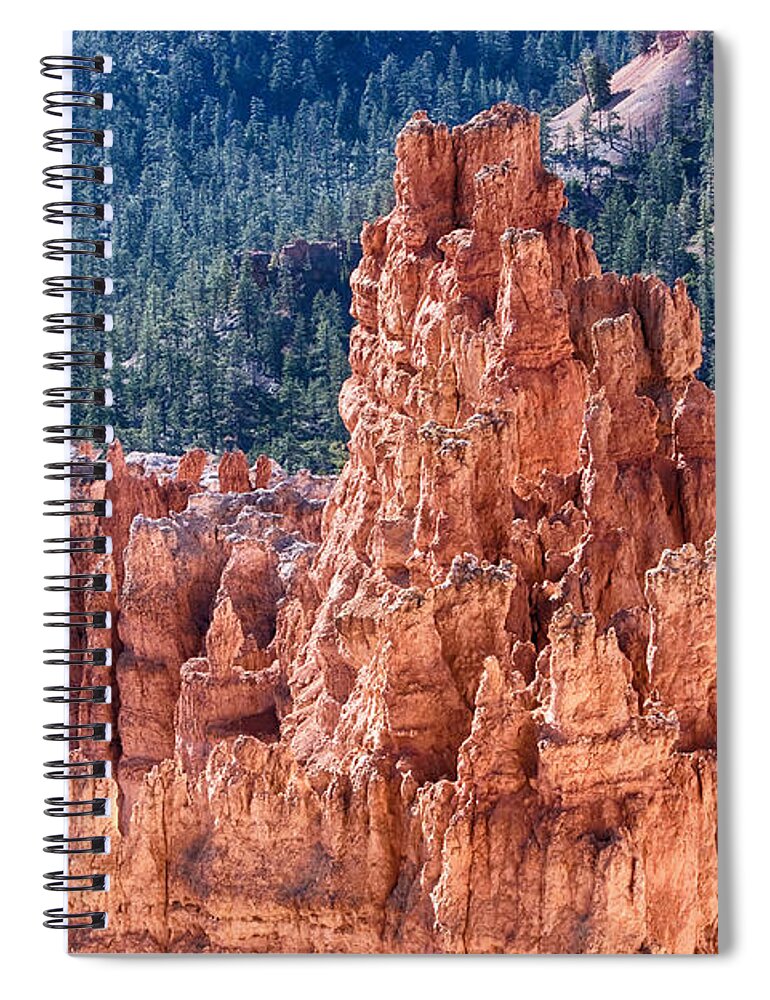 Bryce Canyon Spiral Notebook featuring the photograph Bryce Canyon Utah Views 524 by James BO Insogna