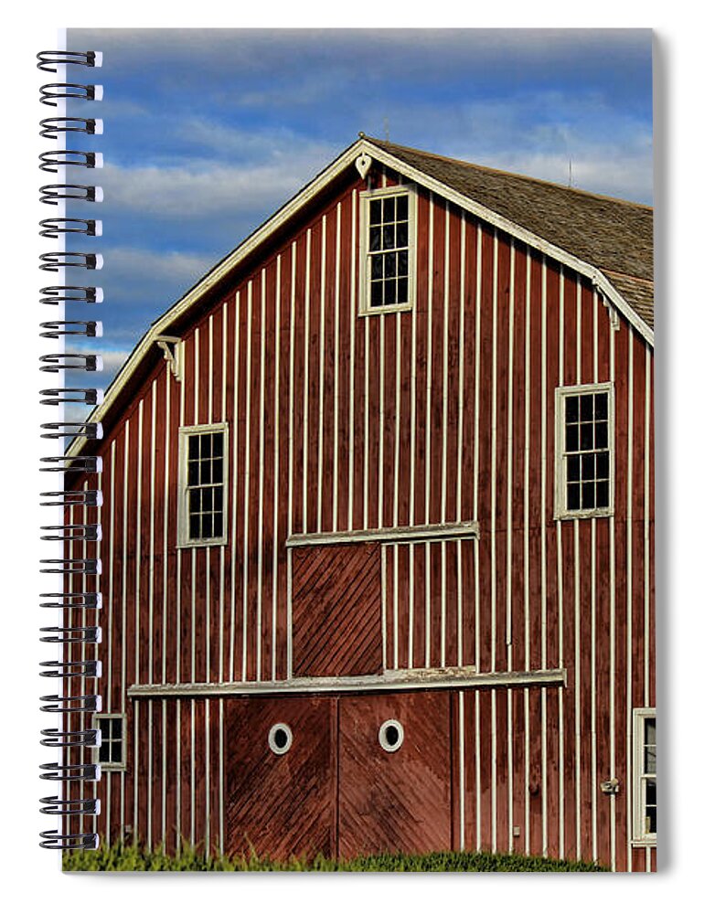 Barn Spiral Notebook featuring the photograph Buffalo Bill Barn 03 by Sylvia Thornton