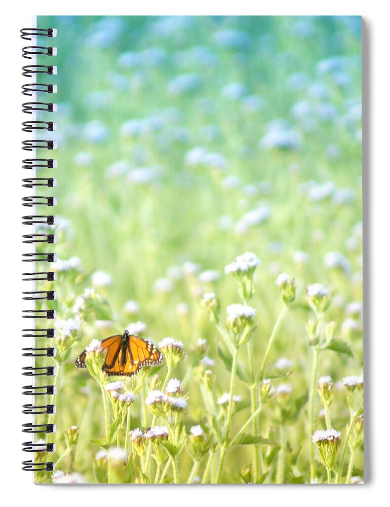 Butterfly Spiral Notebook featuring the photograph Butterfly Dreams by Holly Kempe