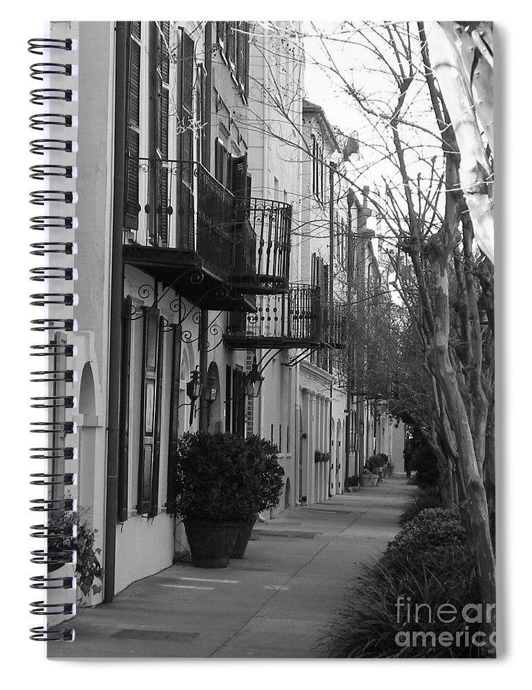 Charleston Spiral Notebook featuring the photograph Charleston #4 by Buddy Morrison