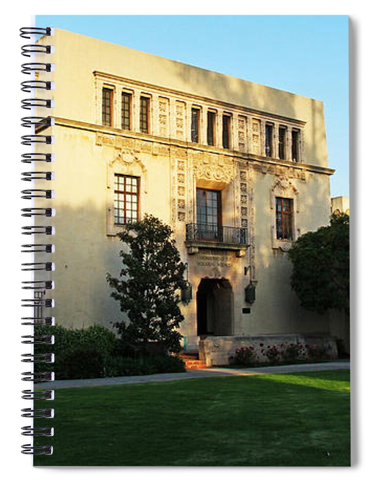 Caltech Spiral Notebook featuring the photograph California Institute of Technology - CalTech by Georgia Clare