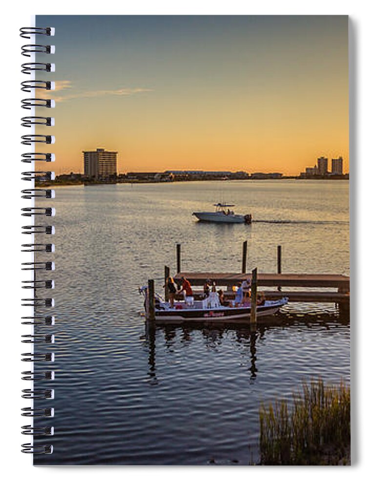 Shaggy's Spiral Notebook featuring the photograph Calling It a Day by Tim Stanley