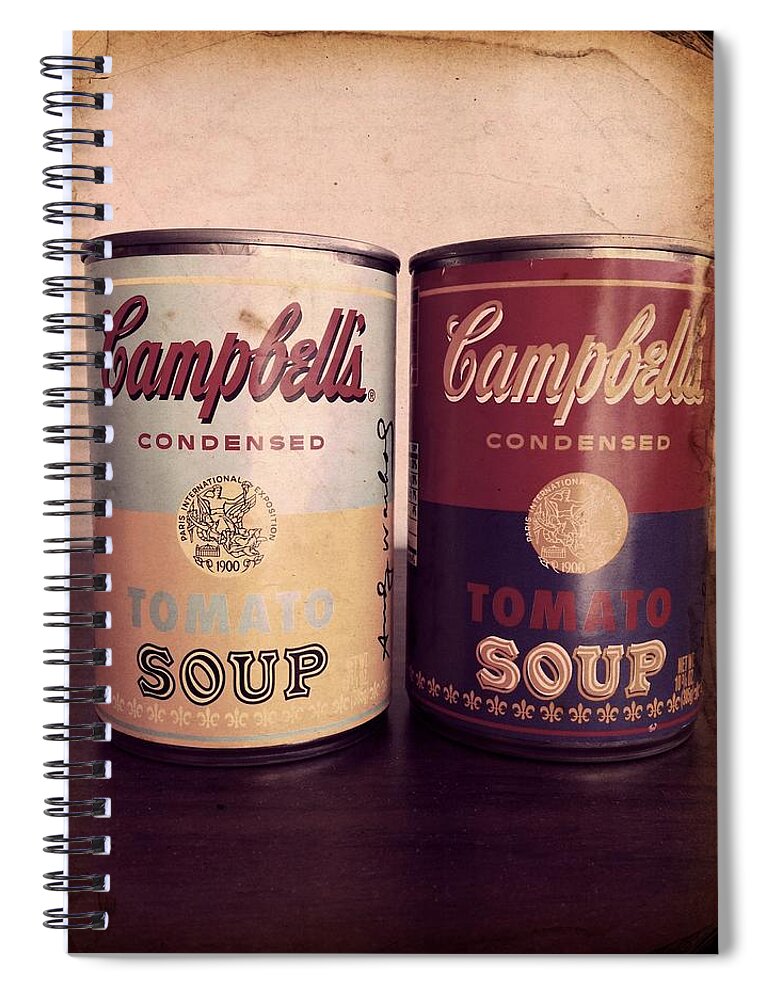 Art Spiral Notebook featuring the photograph Campbells Redux 2 by Richard Reeve