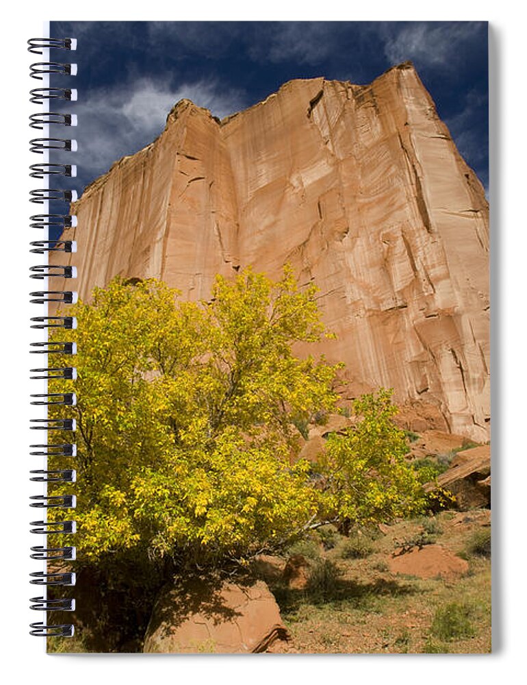 Feb0514 Spiral Notebook featuring the photograph Canyon De Chelly National Monument by Tom Vezo