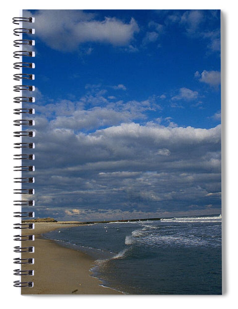 Lighthouse Spiral Notebook featuring the photograph Cape Hatteras Lighthouse by Bruce Roberts