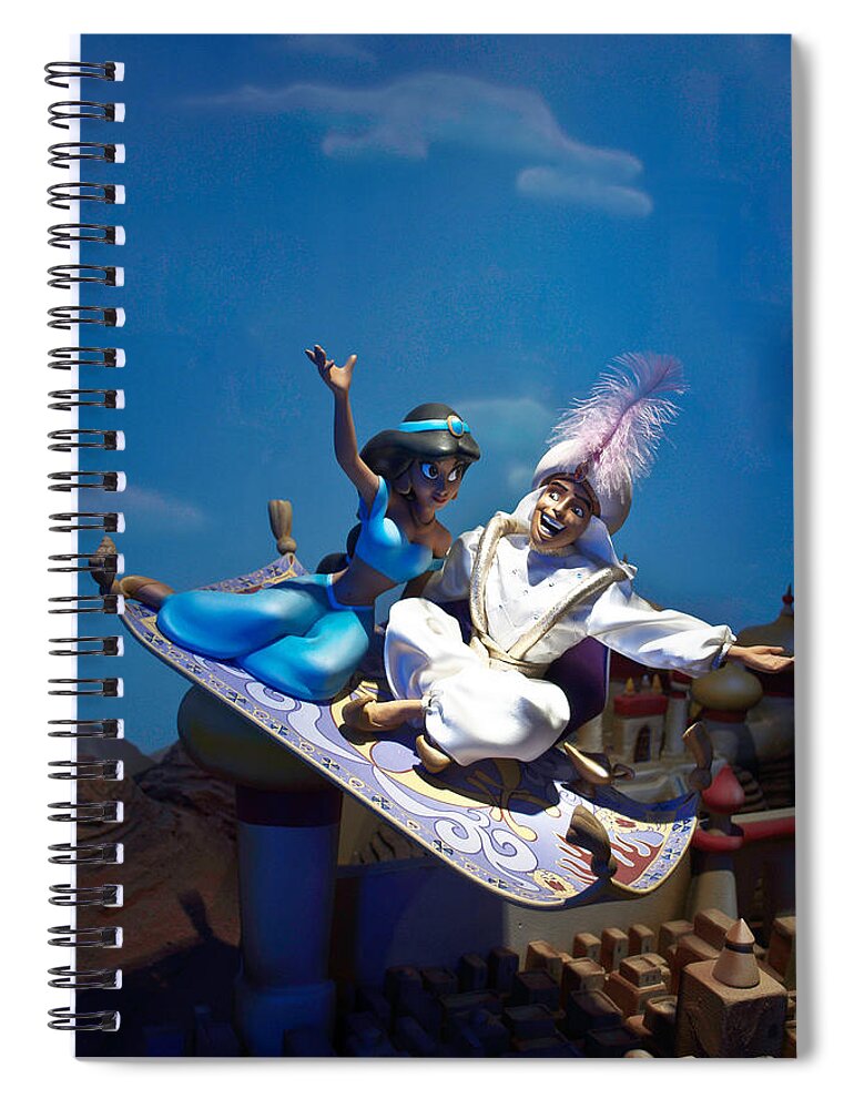 State Spiral Notebook featuring the photograph Carpet Ride by Ryan Crane