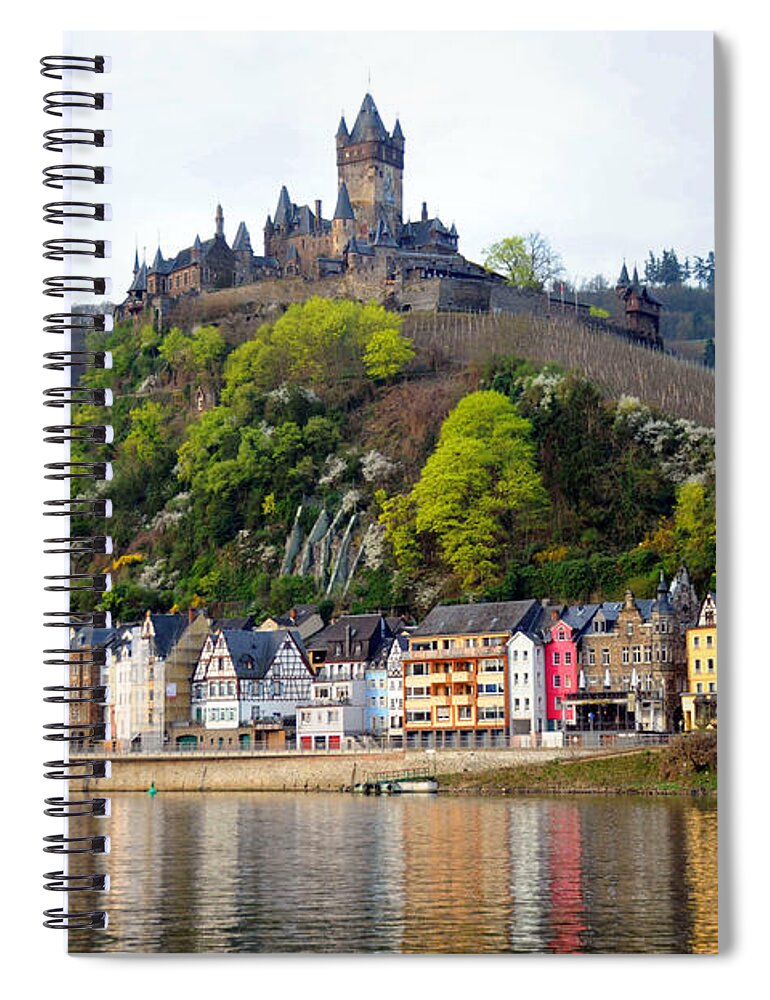 Germany Spiral Notebook featuring the photograph Castle on Hill by Richard Gehlbach
