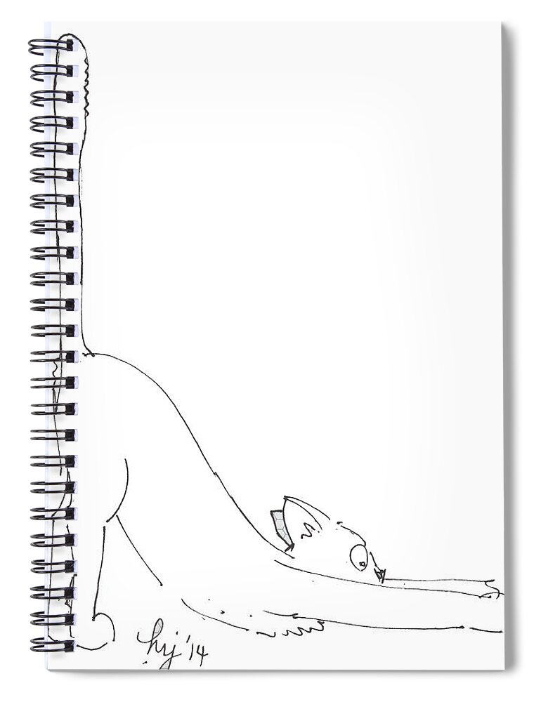 Yoga Cat Notebook