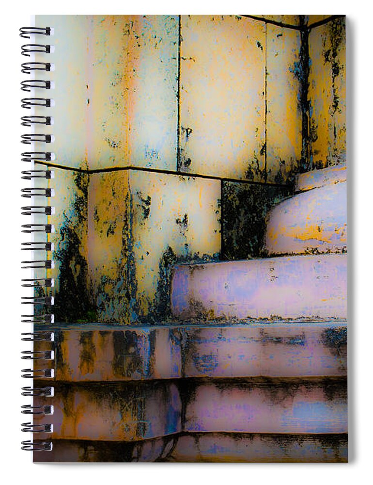 Philippines Spiral Notebook featuring the photograph Cathedral Corner 2 by Michael Arend