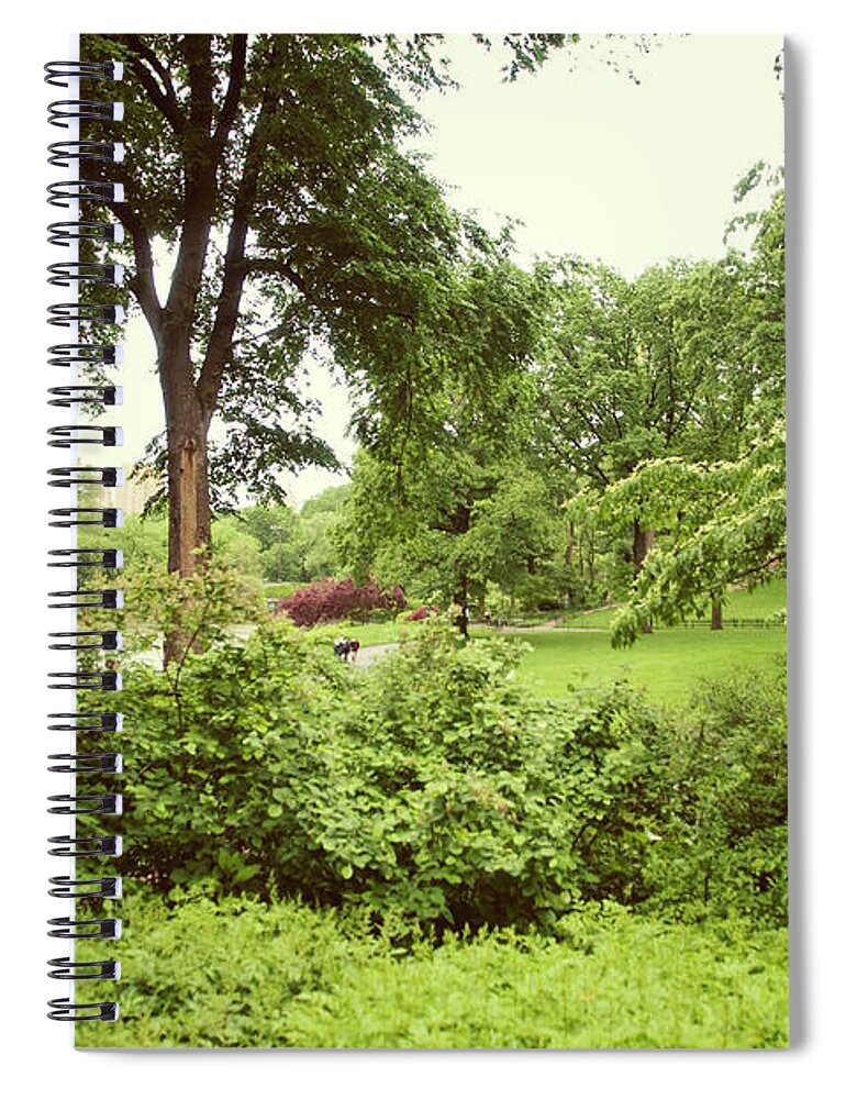 Scenics Spiral Notebook featuring the photograph Central Park New York City by Magnez2