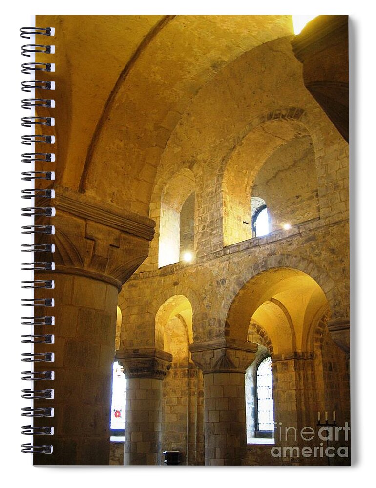 St. John's Chapel Spiral Notebook featuring the photograph Chapel by Denise Railey