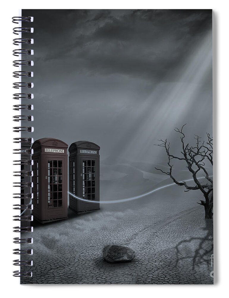 Photo Surrealism Spiral Notebook featuring the photograph Choices by Keith Kapple