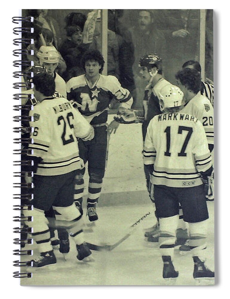 Sports Spiral Notebook featuring the photograph Choosing Partners by Mike Martin