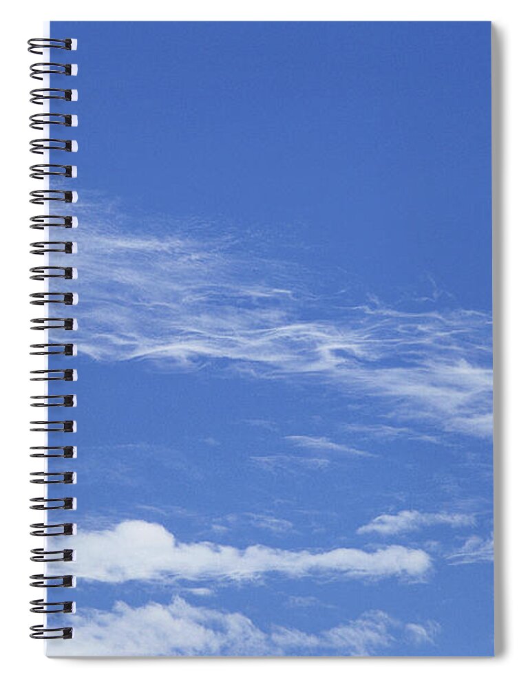 Atmosphere Spiral Notebook featuring the photograph Cirrocumulus, Fibratus And Floccus by A.b. Joyce