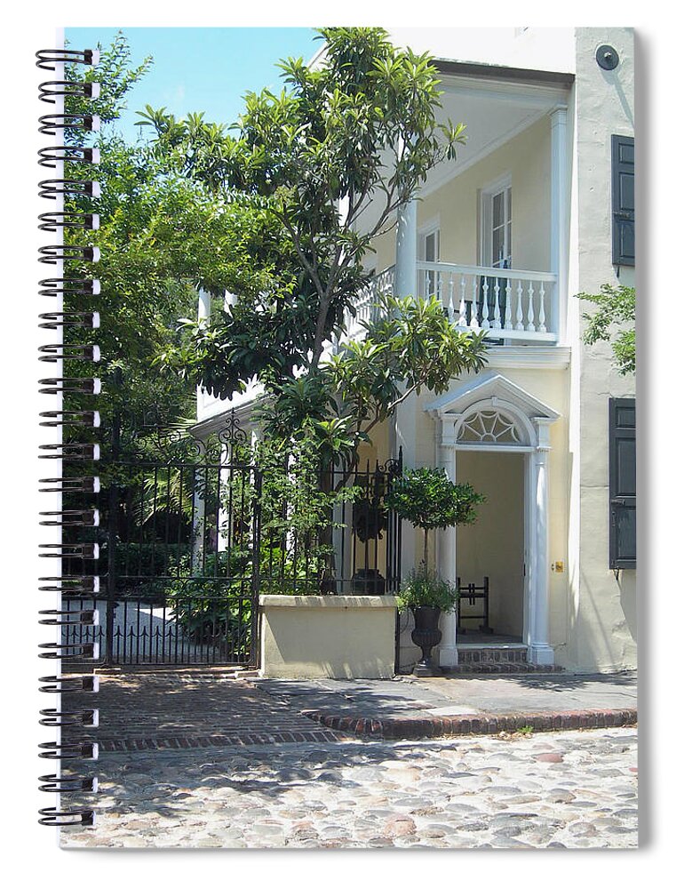 Charleston Spiral Notebook featuring the photograph Classic Charleston by Deborah Ferree