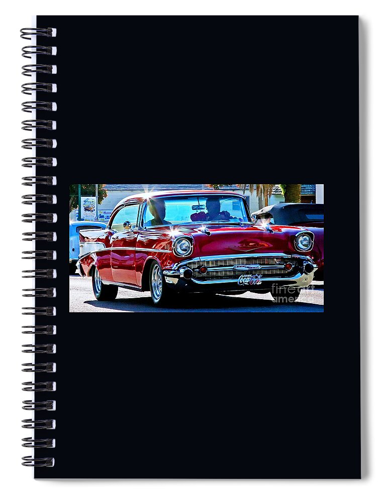 Cars Spiral Notebook featuring the photograph Classic Chevrolet by Tap On Photo