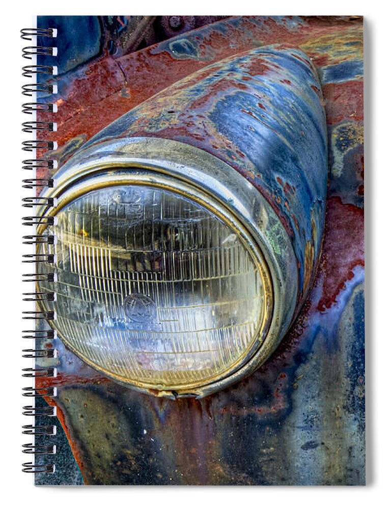 1940 Spiral Notebook featuring the photograph Classic by Debra and Dave Vanderlaan