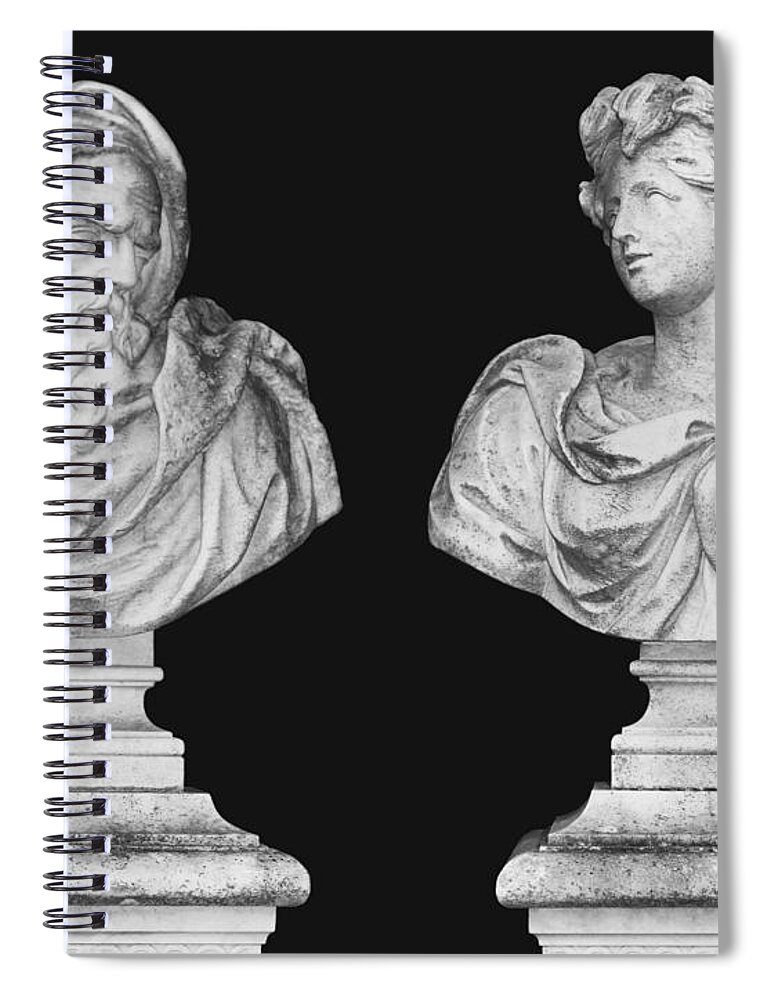 Zeus Spiral Notebook featuring the photograph Classics by Kristin Elmquist