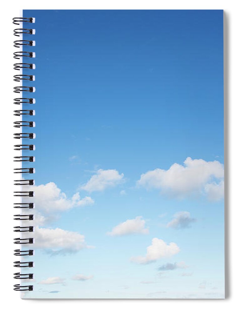 Tranquility Spiral Notebook featuring the photograph Cloudscape by David Freund
