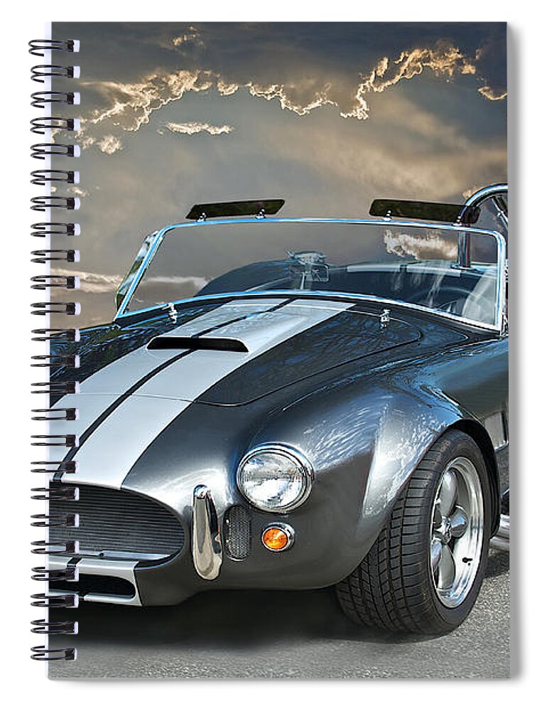 Auto Spiral Notebook featuring the photograph Cobra in the Clouds by Dave Koontz