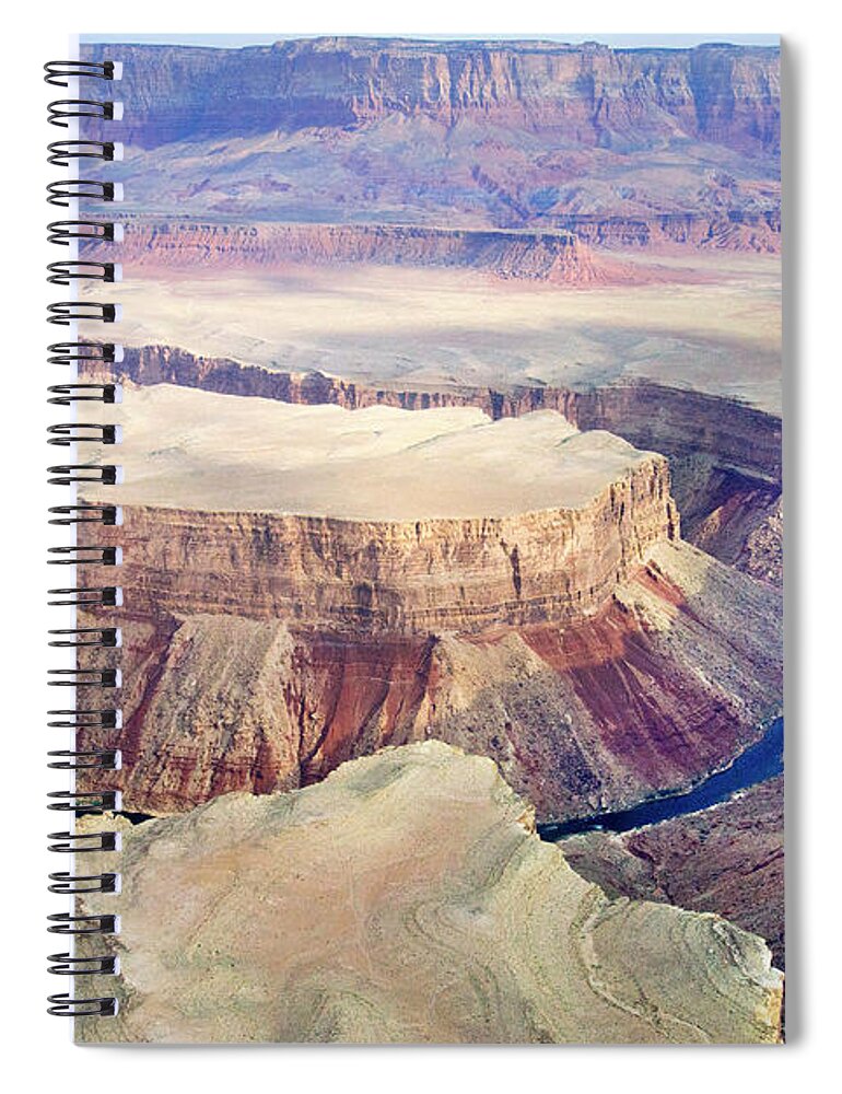 Tranquility Spiral Notebook featuring the photograph Colorado River & Grand Canyon by Gail Shotlander