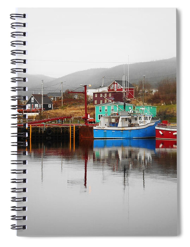 Branch Spiral Notebook featuring the photograph Colors Of Branch by Zinvolle Art