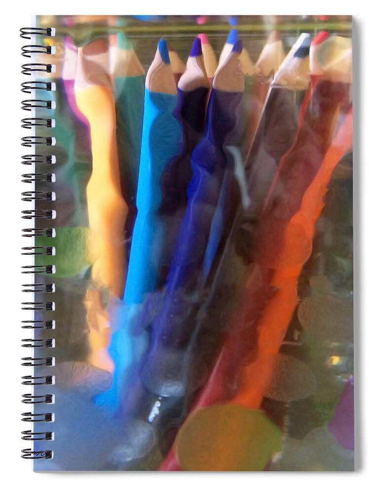 Colors Spiral Notebook featuring the photograph Colors Underwater by Jackson Pearson