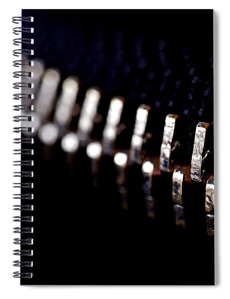 Zipper Spiral Notebook featuring the photograph Coming Together by Rona Black