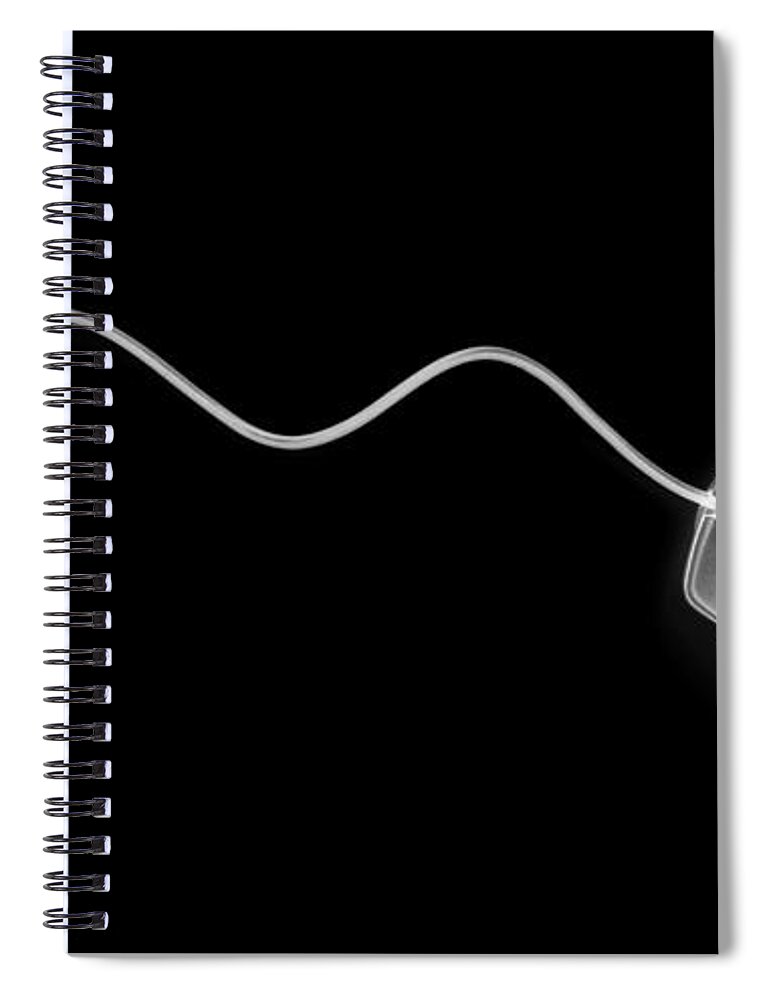 Computer Mouse Spiral Notebook featuring the photograph Computer Mouse by Chevy Fleet