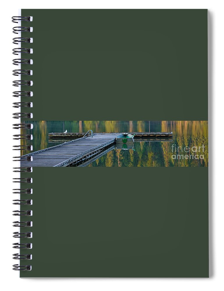 Idaho Spiral Notebook featuring the photograph Contemplation Pano by Idaho Scenic Images Linda Lantzy