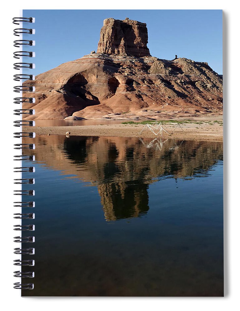 Cookie Jar Butte Spiral Notebook featuring the photograph Cookie Jar Butte 2 by Julie Niemela