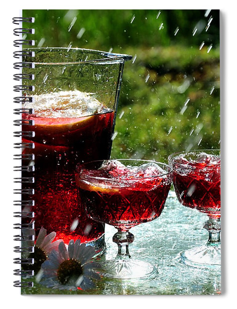 Fresh Spiral Notebook featuring the photograph Cool Off by Randi Grace Nilsberg