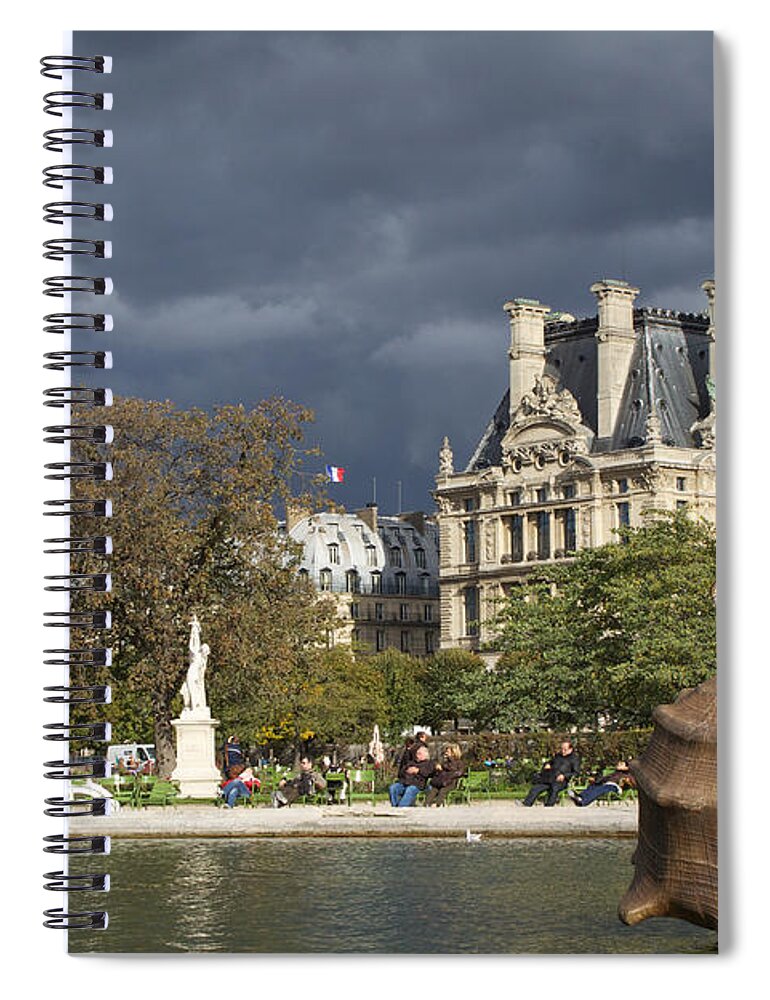 Paris Spiral Notebook featuring the photograph Coquillage by Donato Iannuzzi