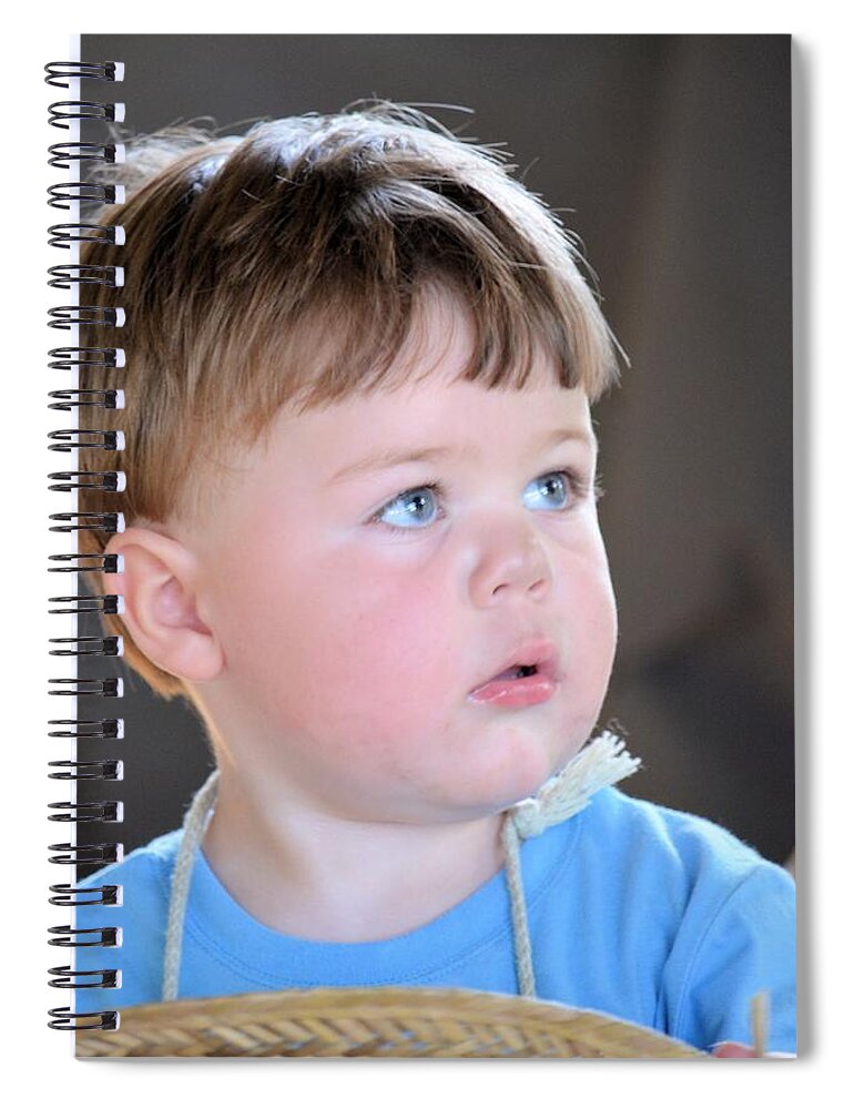 Country Spiral Notebook featuring the photograph Country Boy Blues by Maria Urso