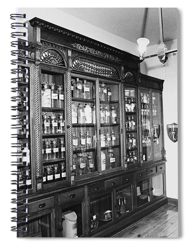 Science Spiral Notebook featuring the photograph Country Doctor Museum, Bailey, North by Bruce Roberts