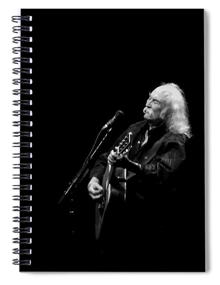 Crosby Spiral Notebook featuring the photograph Crosby by David Rucker
