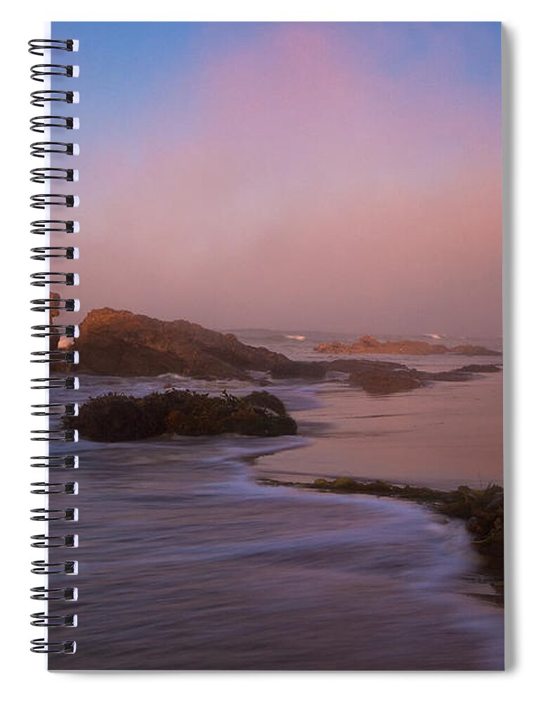 Crystal Cove State Park Spiral Notebook featuring the photograph Crystal Cove State Park by Ronda Kimbrow