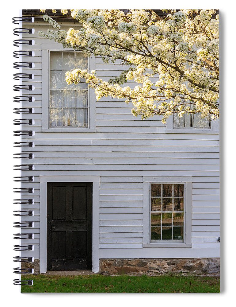 Daggett House Spiral Notebook featuring the photograph Daggett House by Bryan Bzdula