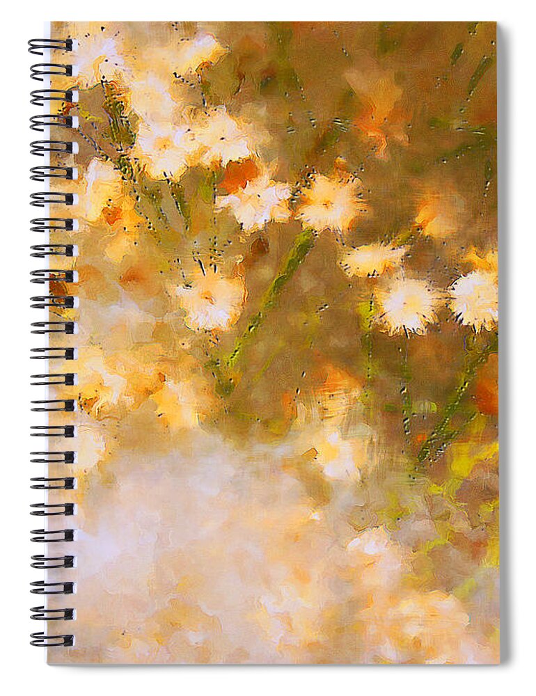 Daisy Spiral Notebook featuring the photograph Daisy a Day 21 by Julie Lueders 