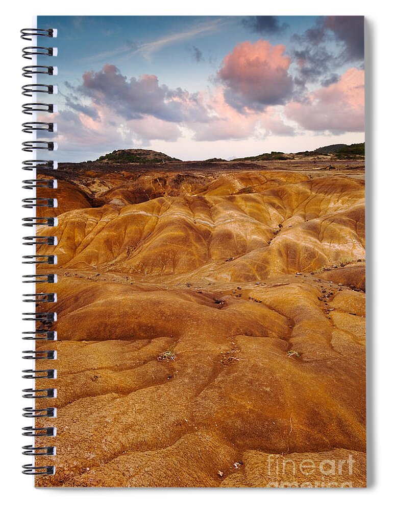 Landscape Spiral Notebook featuring the photograph Dawn on the savane by Matteo Colombo