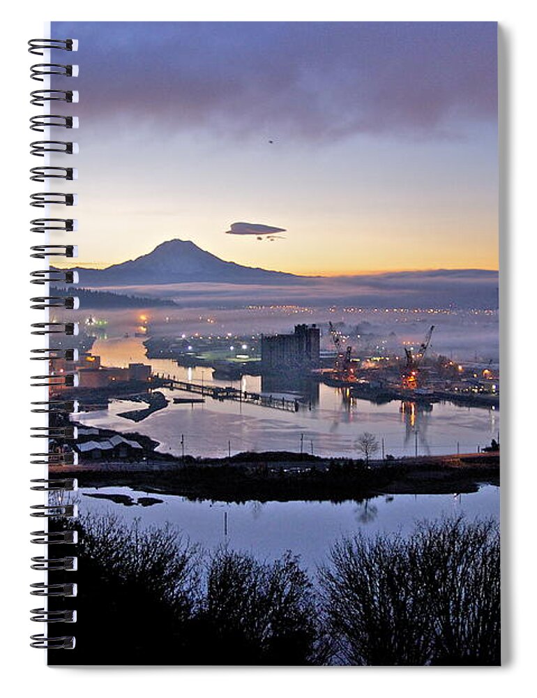 Photography Spiral Notebook featuring the photograph Dawn's Early Light by Sean Griffin