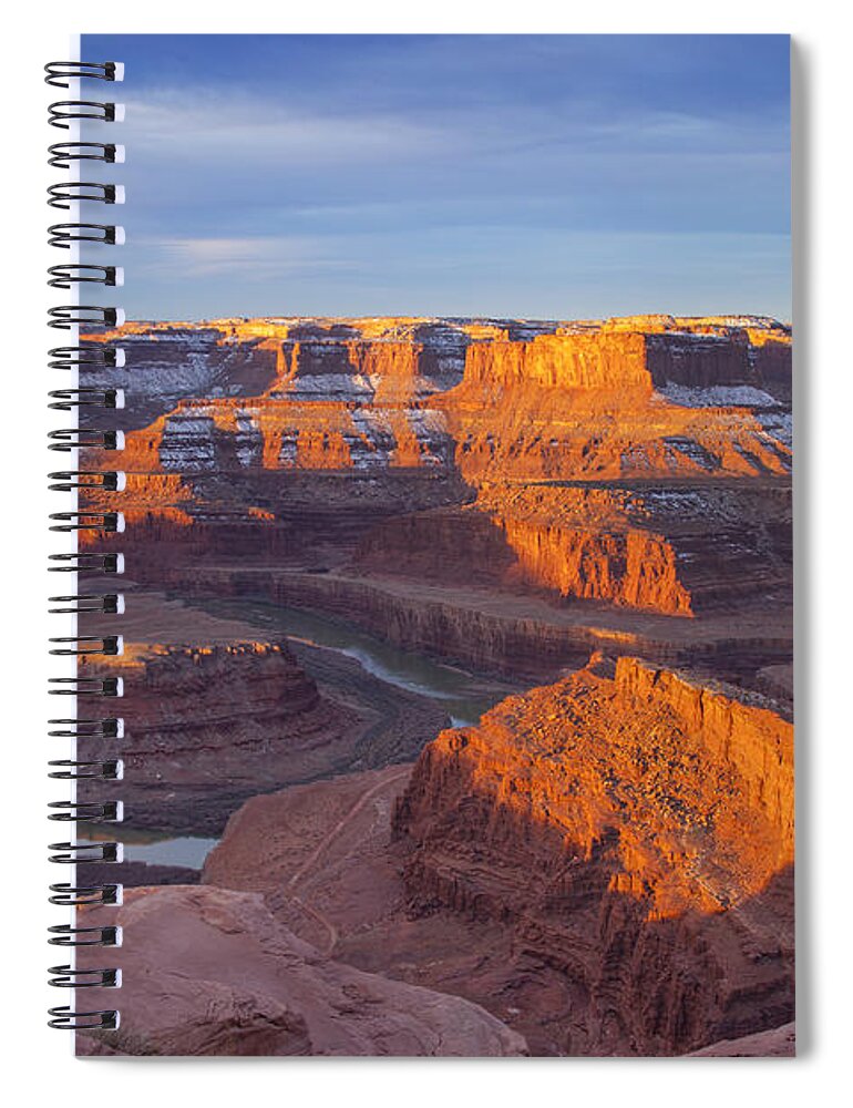 Dead Horse Park Spiral Notebook featuring the photograph Dead Horse State Park by Brian Jannsen