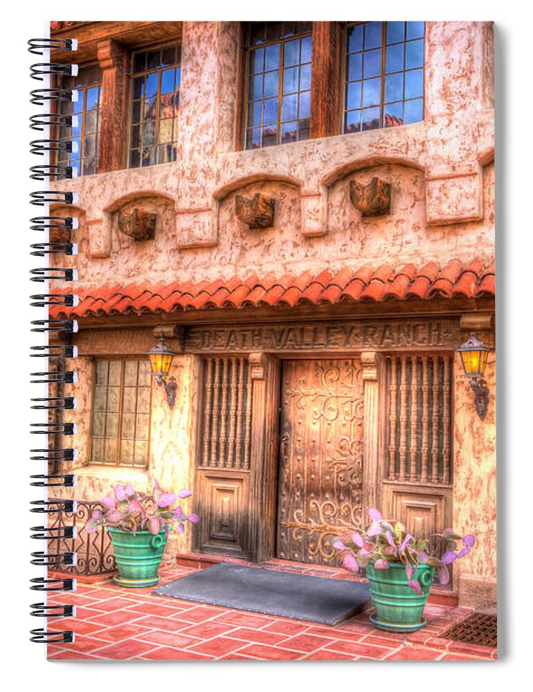 Desert Spiral Notebook featuring the photograph Death Valley Ranch by Heidi Smith