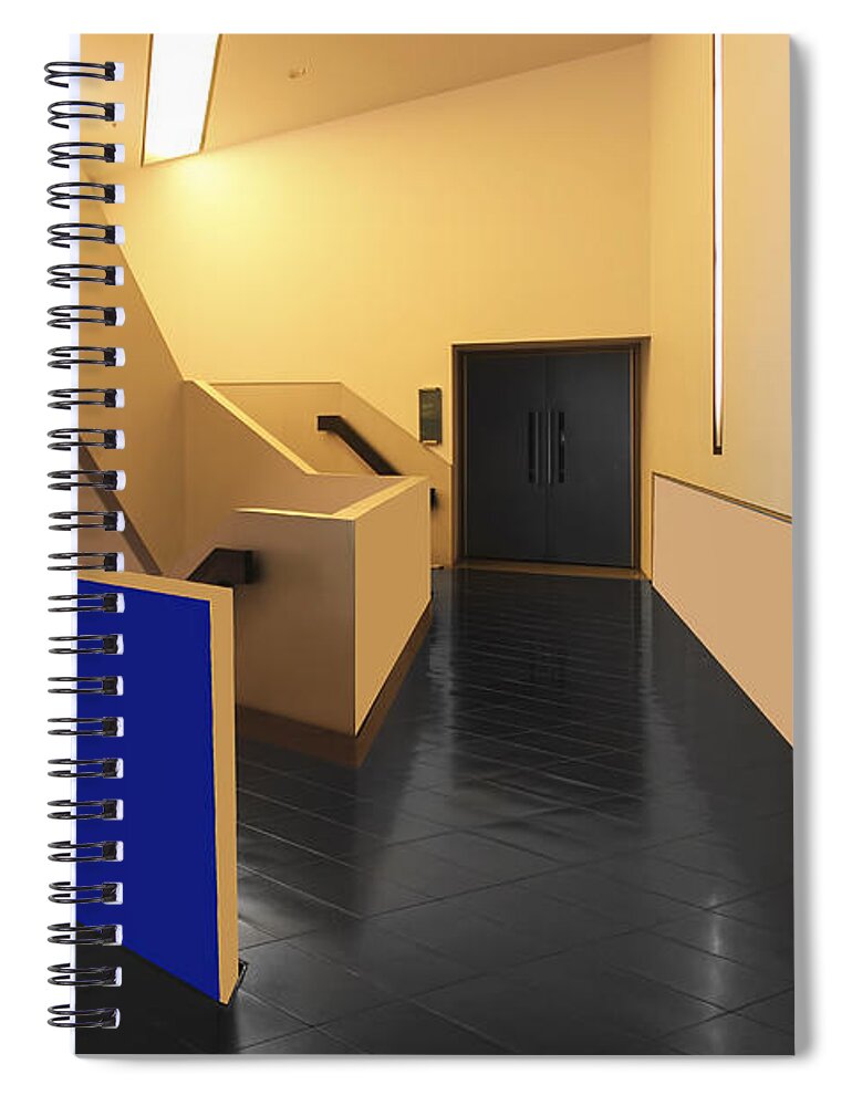 Interior Design Stairs Spiral Notebook featuring the photograph Interior Design Stairs 08 by Carlos Diaz