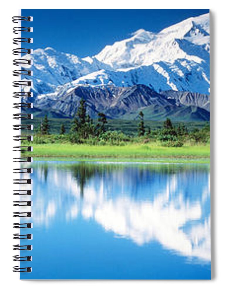 Photography Spiral Notebook featuring the photograph Denali National Park Ak Usa by Panoramic Images